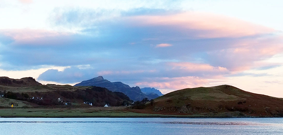 Enjoy amazing views of the Isle of Skye at The Boathouse luxury self catering