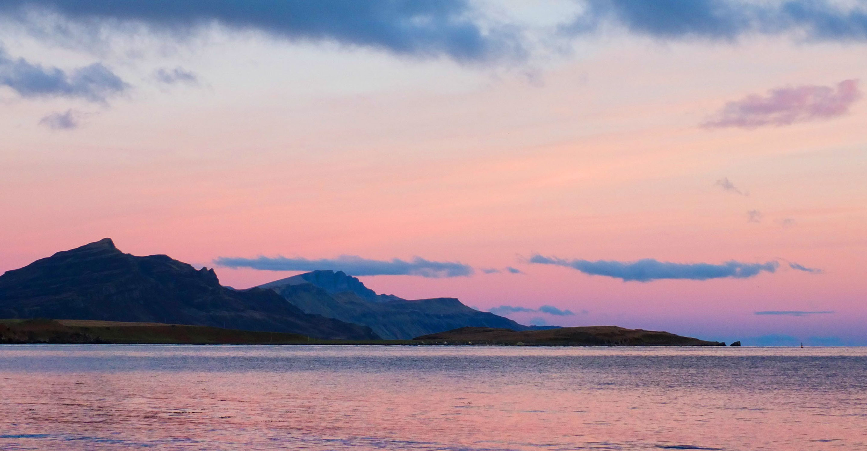 Enjoy stunning sea views of the Isle of Skye at The Boathouse luxury self catering accommodation